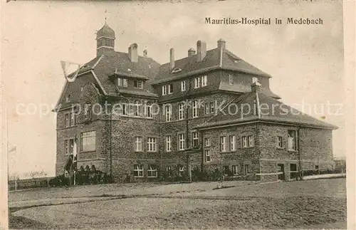 AK / Ansichtskarte Medebach Mauritius Hospital Feldpost Medebach