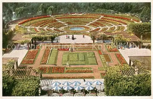 AK / Ansichtskarte Essen__Ruhr Gruga Park Blick vom Aussichtsturm auf die Dahlienarena 