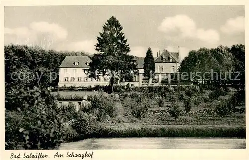 AK / Ansichtskarte Bad_Salzuflen Hotel Der Schwaghof Bad_Salzuflen