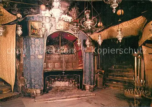 AK / Ansichtskarte Bethlehem_Yerushalayim Crotto of the Nativity Bethlehem_Yerushalayim