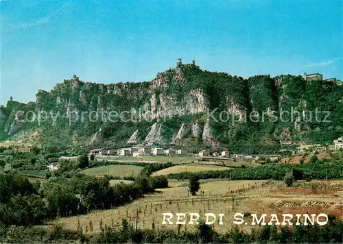 AK / Ansichtskarte San_Marino_Repubblica Panorama San_Marino_Repubblica