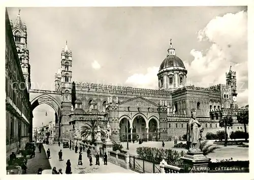 AK / Ansichtskarte Palermo__Sicilia Kathedrale 