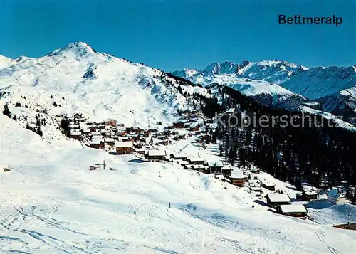 AK / Ansichtskarte Bettmeralp_VS mit Wurzenbord und Binnenhorn Bettmeralp VS