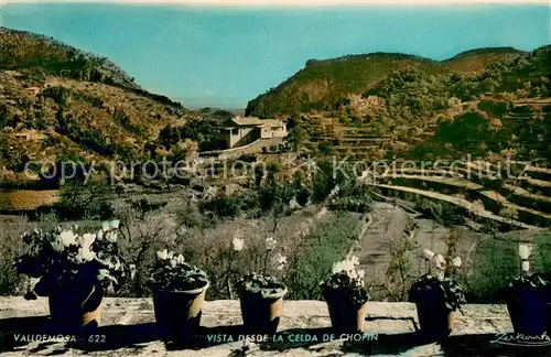 AK / Ansichtskarte Valldemosa_Valldemossa_Mallorca_ES Vista desde la Celda de Chopin 