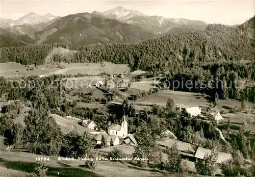 AK / Ansichtskarte Bleiberg Panorama mit Karawanken Bleiberg