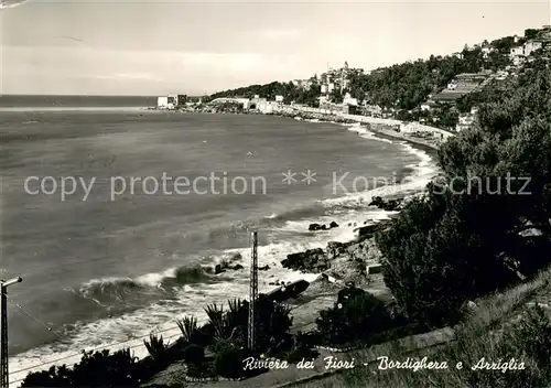 AK / Ansichtskarte Bordighera_IT e Arziglia Panorama 