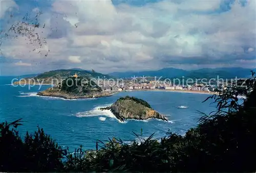 AK / Ansichtskarte San_Sebastian__Pais_Vasco_ES Vista General 