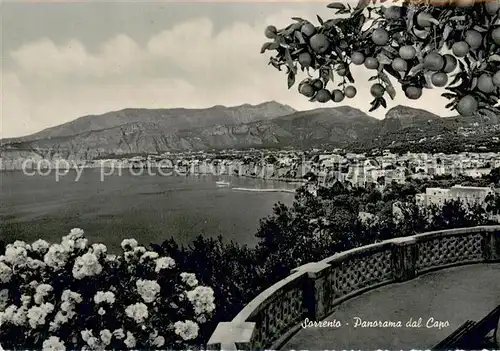 AK / Ansichtskarte Sorrento__Sorrent_Campania_Italia Panorama dal Capo 