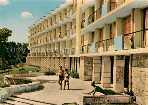 AK / Ansichtskarte Varna_Warna_Bulgaria hotel Mimosa Aussenansicht 