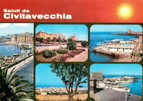 AK / Ansichtskarte Civitavecchia_IT Teilansichten 