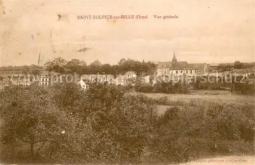 AK / Ansichtskarte Saint Sulpice sur Risle Vue generale Saint Sulpice sur Risle