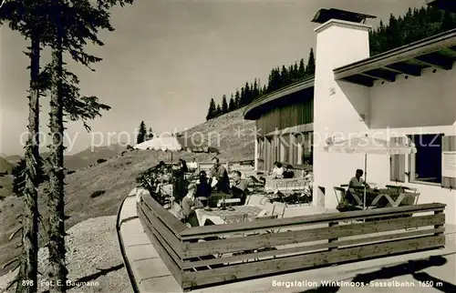 AK / Ansichtskarte Winklmoos_Winkelmoos Bergstation Winklmoos   Sesselbahn Winklmoos Winkelmoos