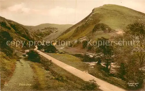 AK / Ansichtskarte Dovedale__Valley_Derbyshire_UK Dovedale Wegpartie 