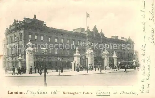 AK / Ansichtskarte London__UK Buckingham Palace 