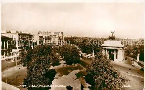 AK / Ansichtskarte London__UK Hyde Park Corner 