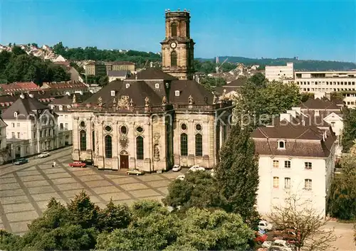 AK / Ansichtskarte Saarbruecken Ludwigskirche Saarbruecken