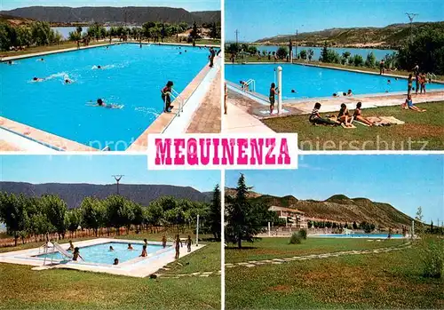 AK / Ansichtskarte Mequinenza_Zaragoza_Saragossa_ES Piscinas 