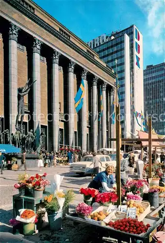 AK / Ansichtskarte Stockholm Hoetorget Stockholm