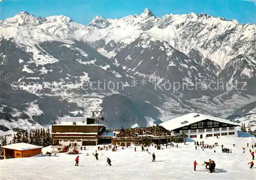 AK / Ansichtskarte Schruns_Vorarlberg BErgstation Kapellalpe Skigebiet Restaurant m. Sonnenterrasse Schruns Vorarlberg