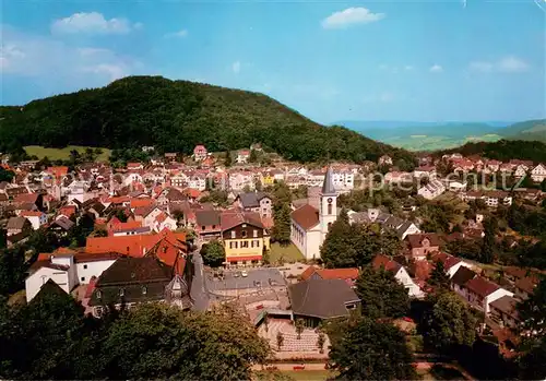 AK / Ansichtskarte Lindenfels_Odenwald Blick von der Burg Lindenfels Odenwald