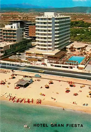 AK / Ansichtskarte Playa_de_Palma_Mallorca Fliegeraufnahme Hotel Gran Fiesta Playa_de_Palma_Mallorca