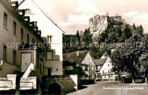 AK / Ansichtskarte Streitberg_Oberfranken Ortspartie Streitberg Oberfranken