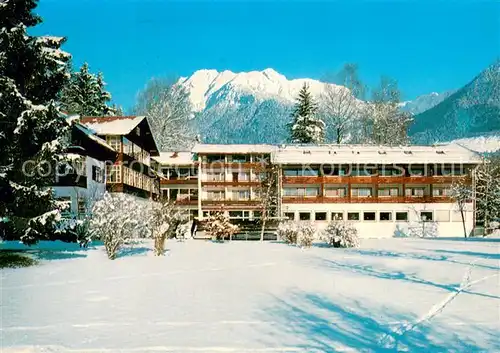 AK / Ansichtskarte Oberstdorf Kneippkurhaus Christl Hospiz Oberstdorf