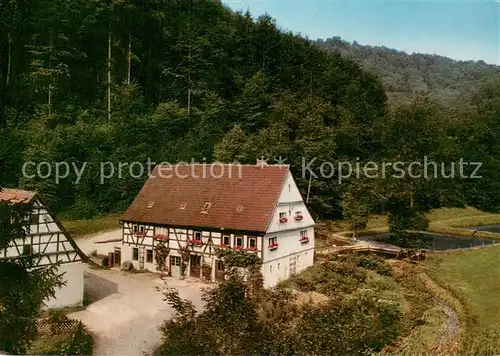 AK / Ansichtskarte Geislingen_Steige Raststaette Obere Roggenmuehle Geislingen_Steige