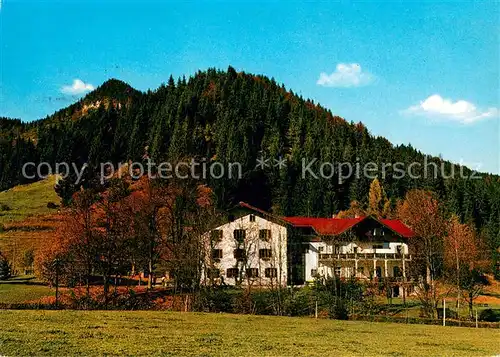 AK / Ansichtskarte Fischbachau Jugendgaestehaus Fischeralm Aussenansicht Fischbachau