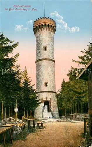 AK / Ansichtskarte Bad_Lauterberg Knollenturm Bad_Lauterberg