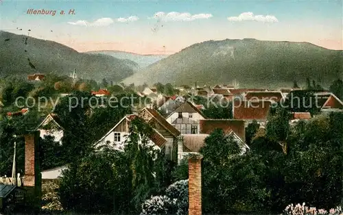 AK / Ansichtskarte Ilsenburg_Harz Stadtpanorama Ilsenburg Harz