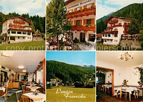 AK / Ansichtskarte Badgastein Cafe Restaurant Franziska Teilansichten Badgastein