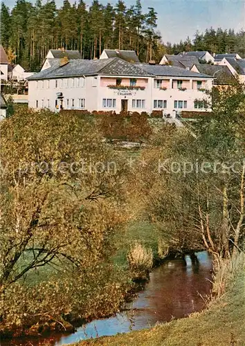 AK / Ansichtskarte Marktleuthen Pension Gaststaette Aulinger Aussenansicht Haus Elisabeth Marktleuthen