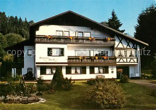 AK / Ansichtskarte Warmensteinach Gaestehaus Riedl Warmensteinach