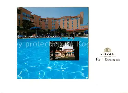 AK / Ansichtskarte Tirana_Albanien Rogner Hotel Europapark Pool Tirana Albanien
