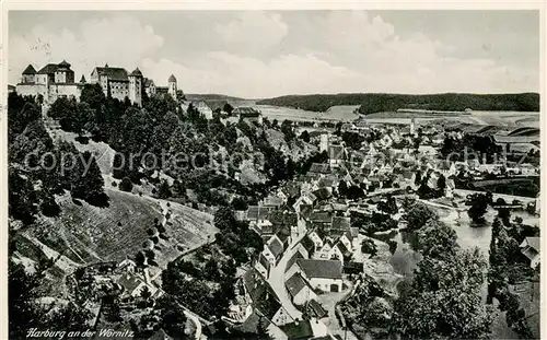 AK / Ansichtskarte Harburg_Schwaben Panorama Harburg Schwaben