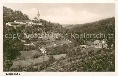 AK / Ansichtskarte Buchenmuehle_Aschaffenburg Panorama 