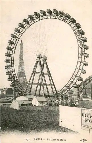 AK / Ansichtskarte Paris_75 La Grande Roue 