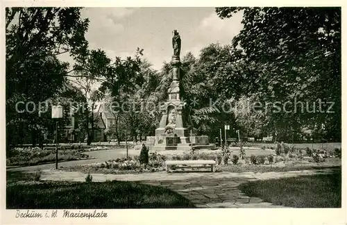 AK / Ansichtskarte Beckum__Westfalen Marienplatz 