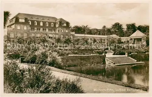 AK / Ansichtskarte Muelheim_Ruhr Solbad Raffelberg Muelheim Ruhr