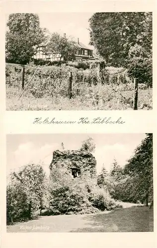 AK / Ansichtskarte Holzhausen_Luebbecke Teilansicht Ruine Limberg Holzhausen Luebbecke