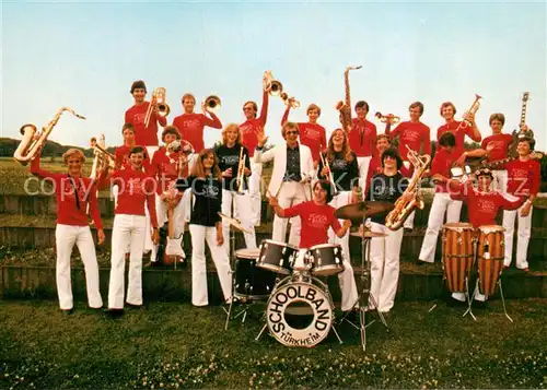 AK / Ansichtskarte Denzingen Klaus Ammann mit seiner Schoolband Denzingen