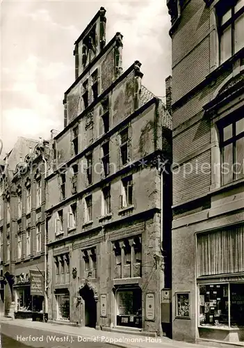 AK / Ansichtskarte Herford Daniel Poeppelmann Haus Herford