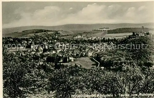 AK / Ansichtskarte Koenigstein__Taunus Panorama Luftkurort vom Romberg aus gesehen 