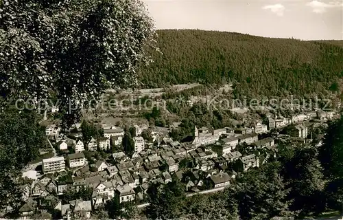 AK / Ansichtskarte Wildbad_Schwarzwald Panorama Wildbad_Schwarzwald