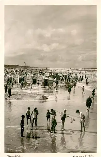 AK / Ansichtskarte Juist_Nordseebad Strandpartie Juist_Nordseebad