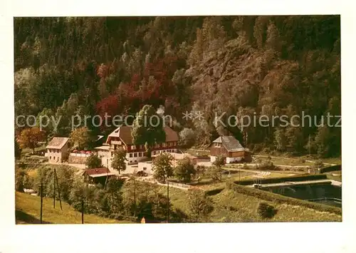 AK / Ansichtskarte Todtnau Hotel Waldeck Todtnau