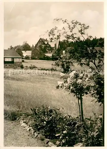 AK / Ansichtskarte Baerenburg_Sachsen Blick auf das Berghotel Friedrichshoehe Baerenburg Sachsen