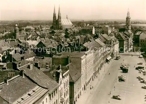 AK / Ansichtskarte Goerlitz__Sachsen Teilansicht Stadtzentrum 