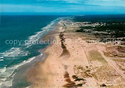 AK / Ansichtskarte Montalivet_les_Bains_33_Gironde Cote Aquitaine En bordure de lOcean Vue aerienne 